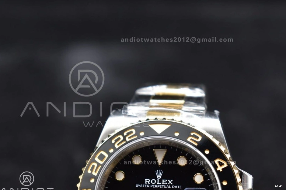 VR3186 Tone YG 116713 Two SS II Steel 904L Clean 1:1 Edition GMT-Master Best 0518